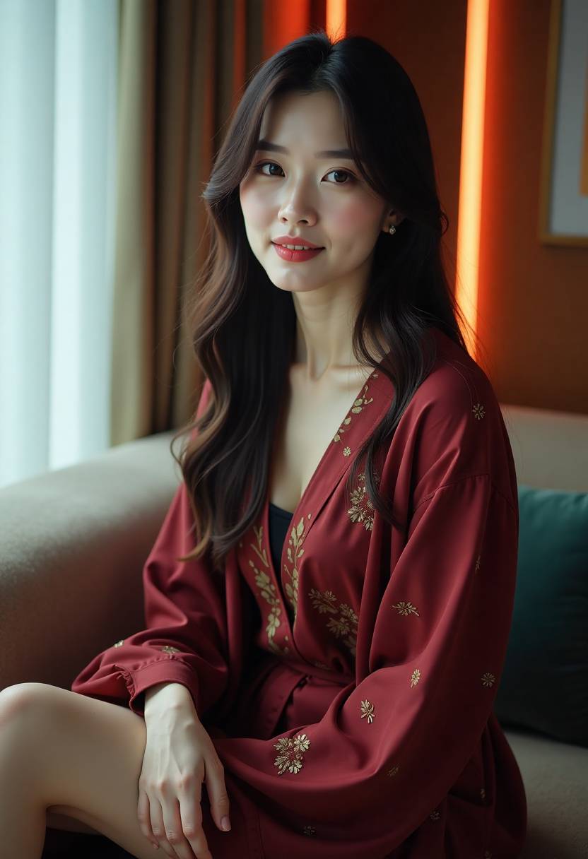 美术馆夜场观众离场